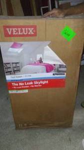 lot 351 image: Velux Skylight, 21 x 45.75, See Lot 354 For Install Kit.
