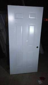 lot 506 image: 36 in. Bayer Exterior Door Only
