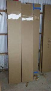 lot 520 image: Bifold Doors White