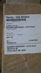 lot 434 image: Thermo Tech Window Jambs - Interior.