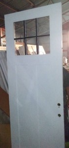 lot 485 image: Fiberglass Door, 36 in. x 96 in.