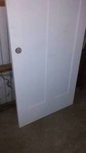 lot 498 image: 32 in. x 80 Interior Primed Door.