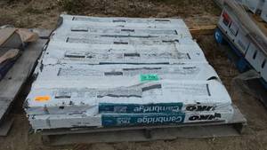 lot 142 image: IKO Cambridge Patriot Slate Shingles. (6 Bundles)