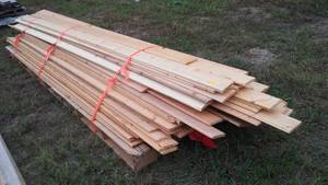 lot 197 image: 1 x 6 Tongue & Groove Pallet (10-16 ft)