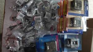 lot 590 image: Pocket Door Hardware, Door Stops & More