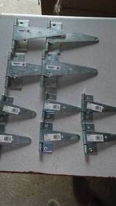 lot 592 image: Strap Hinges (10)