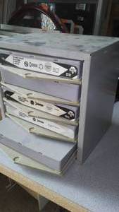lot 605 image: Metal Parts Drawers & Hardware