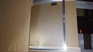 lot 674 image: Tub Surround Doors, Includes Tracks & Hardware