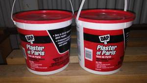 lot 525 image: Buckets Plaster of Paris (2)