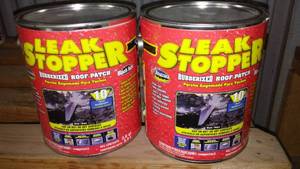 lot 526 image: Leak Stopper (2) 3.6 qt. Cans.