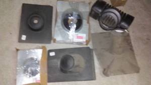 lot 698 image: Sewere Exhaust Roof Vents & More.