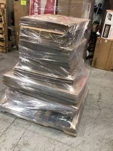 lot 32 image: Pallet of Mixed Pakaging Boxes by Home Depot