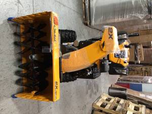 lot 41 image: 30 in. 357 cc Two-Stage Gas Snow Blower with Electric Start Power Steering and Steel Chute by Cub Cadet Customer Returns See Pictures