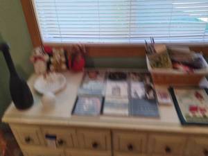 lot 49 image: Music CDs and Art Supplies and Decor. OH MY 