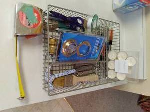 lot 74 image: Office Supplies and Tools Scissors, Tape, Staples, Wrenches, Screwdrivers, and More