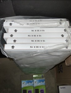 lot 6 image: HoneyWell, Nordic Pure, True Blue & More Various Sizes of AC & Furnace Air Filters. See Pictures