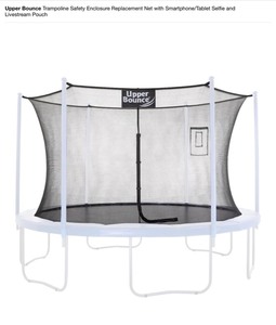 lot 14 image: Various Sizes of Upper Bounce Trampoline Replacement Nets. See Pictures