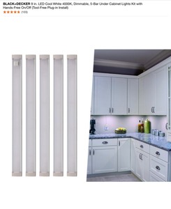 lot 40 image: Various Brands of Under-Cabinet Lights, Light Bulbs & More See Pictures