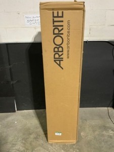 lot 55 image: Wilsonart 5 ft. x 12 ft. Laminate Sheet in RE-COVER Bianco Romano with HD Mirage Finish. See Pictures