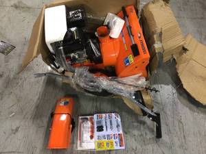 22 in. 2-Stage Gas Snow Blower by YARDMAX Customer Returns See Pictures