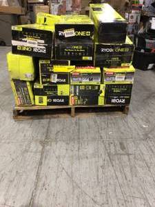 Lot of Assorted and Mixed Ryobi Lawn Care Items various conditions See Pictures