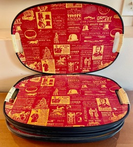 lot 84 image: 15 Vintage Trays