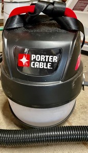 lot 100 image: Porter Cable 1 Gallon Wet and Dry Vac