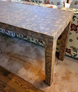 lot 133 image: Vintage Console Table