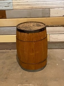 Antique Wood Barrel