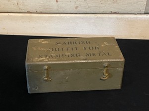 Marking Outfit for Stamping Metal William Feversham 1st Sargt Co. C, 74th Inf. USA