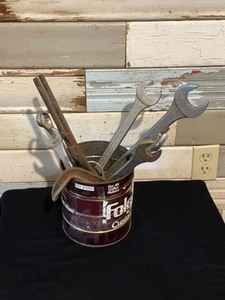 Variety of Tools and Wrenches