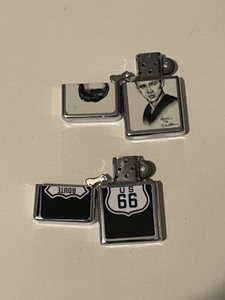 James Dean and Route 66 Lighters Never Used