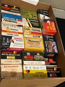 Vintage Federal Cartridge Shell Boxes