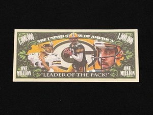 Aaron Rodgers Leader of the Pack Bill