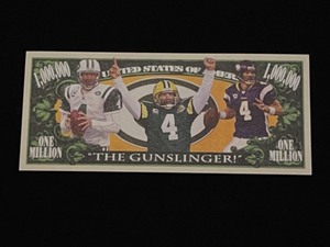Brett Favre The Gunslinger Bill
