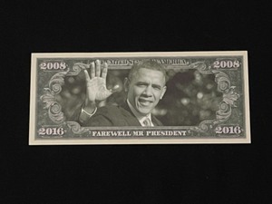 President Obama 2008-2016 Commemorative Bill