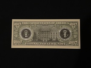 Trump 2017 Commemorative Bill