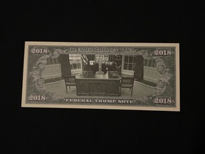 Trump 2018 Commemorative Bill
