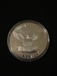 Trump 2020 Silver Commemorative Coin
