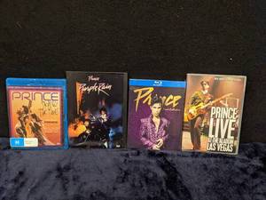 lot 72 image: Prince Blue-Ray & DVDs