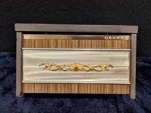 lot 79 image: 1960s Crown Melody Coins Transister Radio Bank