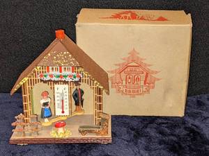 lot 81 image: Bambi West Germany House ThermometerBarometer