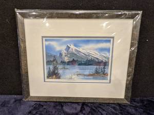 lot 74 image: Louise Olinger Signed Watercolor Rundle