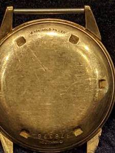lot 60 image: Vintage Mens Hamilton Watch, 10K Gold Filled, No Band