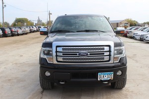 lot 3 image: 2014 Ford F150 Platinum Crew Cab 4x4 - 2 Owners - 129,316 Miles - $32,475 NADA Retail Value -