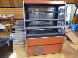 lot 30 image: Barker Open Display Refrigerated Case