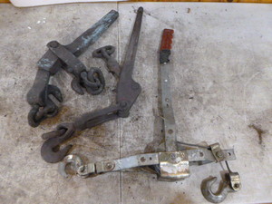 lot 107 image: Chain Binders and  Come-Alongs