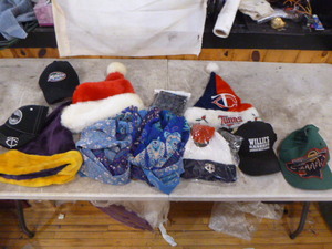 lot 153 image: Lot of Various Hats