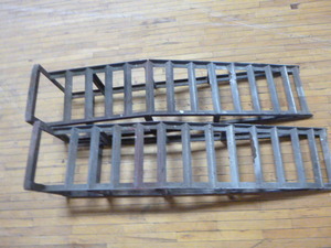 lot 197 image: Set of Homemade Steel Car Ramps