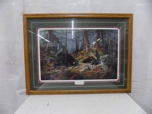 Framed Print (Bear)